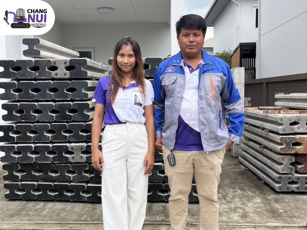 รับเหมาตอกเสาเข็มไมโครไพล์